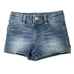 Sonoma Girls Regular Adjustable Waist Shorts With Glitter Snap Button - 6X